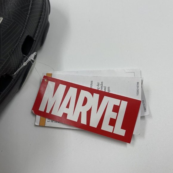 Crocs X Black Panther Wakanda Forever Clogs W10 M8 Marvel Special Edition NWT - Picture 10 of 11